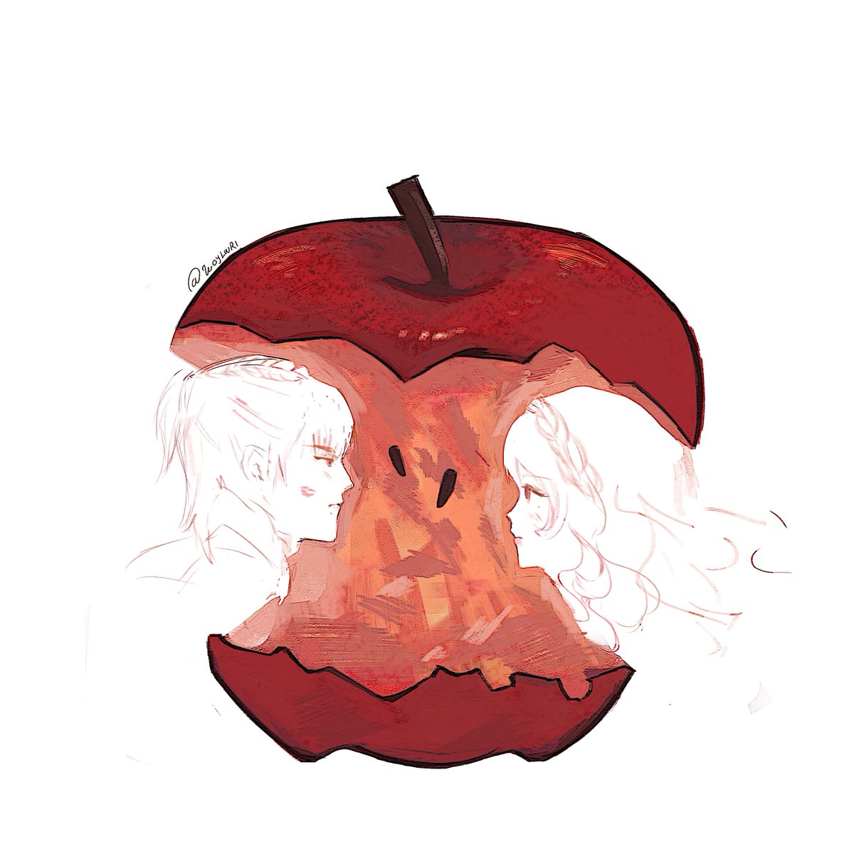 WOYLWRI's tweet image. When her biggest fear is falling, and now she found someone who gonna hold her hand and teach her how to fly with him.🍃~

#skycotl
#Applesillouettetrend 🍎