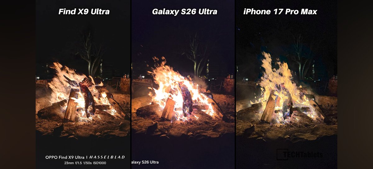 ayansonunigam's tweet image. OPPO Find X9 Ultra 🆚 Samsung Galaxy S26 Ultra 🆚  iPhone 17 Pro Max

😍 #OPPO #Samsung #iPhone 👇