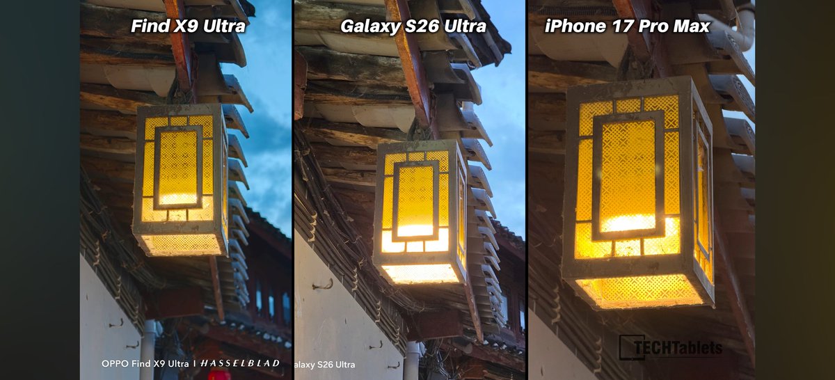 ayansonunigam's tweet image. OPPO Find X9 Ultra 🆚 Samsung Galaxy S26 Ultra 🆚  iPhone 17 Pro Max

#OPPO #Samsung #iPhone