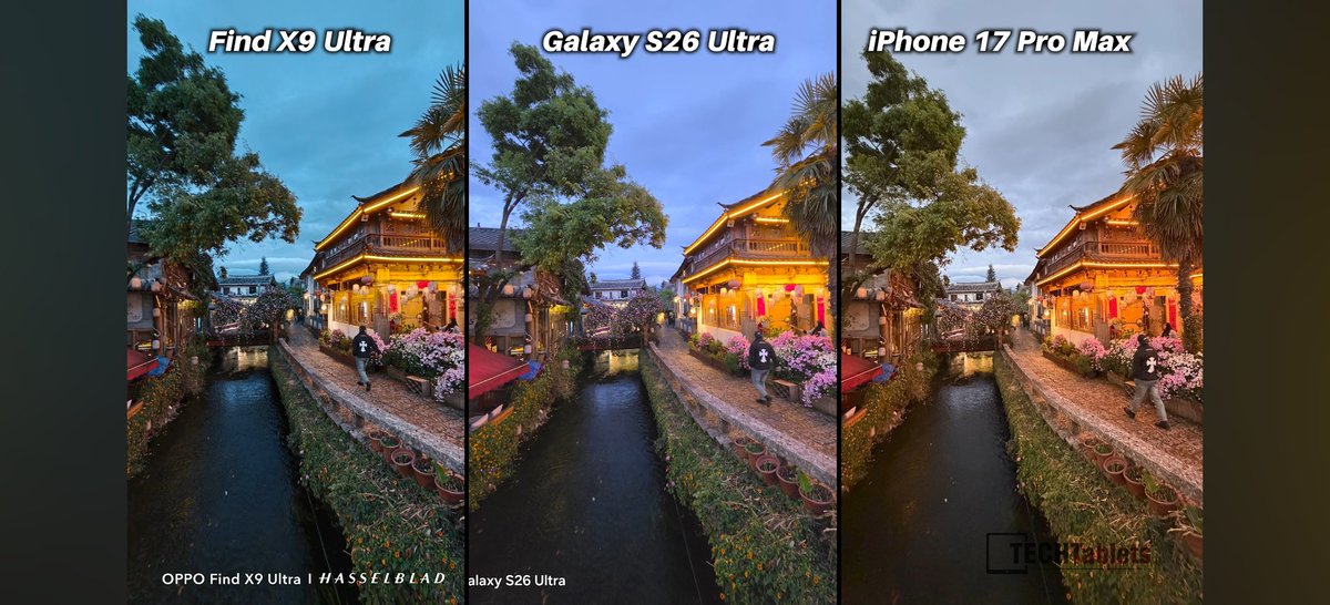 ayansonunigam's tweet image. OPPO Find X9 Ultra 🆚 Samsung Galaxy S26 Ultra 🆚  iPhone 17 Pro Max

#OPPO #Samsung #iPhone