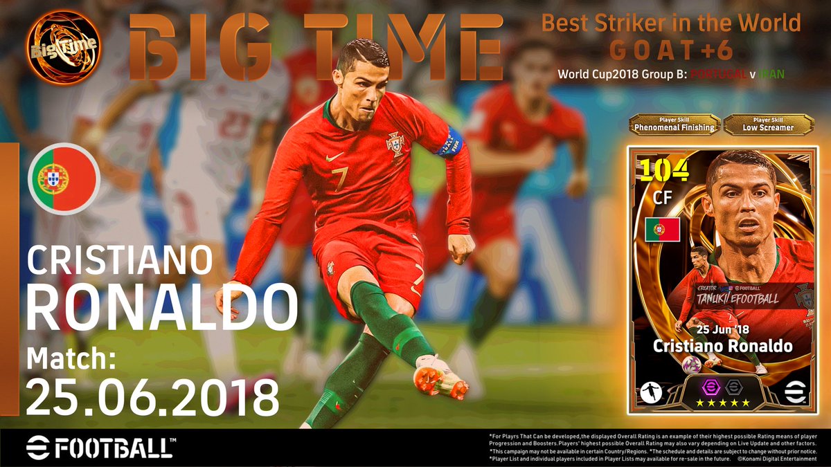 Tanuki_Concept3's tweet image. [Concept]
Cristiano Ronaldo

 #eFootball #Concept #イーフト