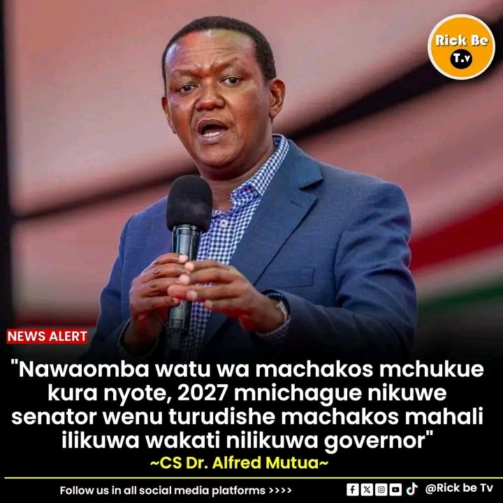 mutungacarlos's tweet photo. “He’s back asking for votes, but Machakos hasn’t forgotten: failed healthcare, water scarcity still unresolved, incomplete projects, and roads now full of potholes. Why recycle leadership that didn’t deliver?” https://t.co/Wfm8A3SnmB