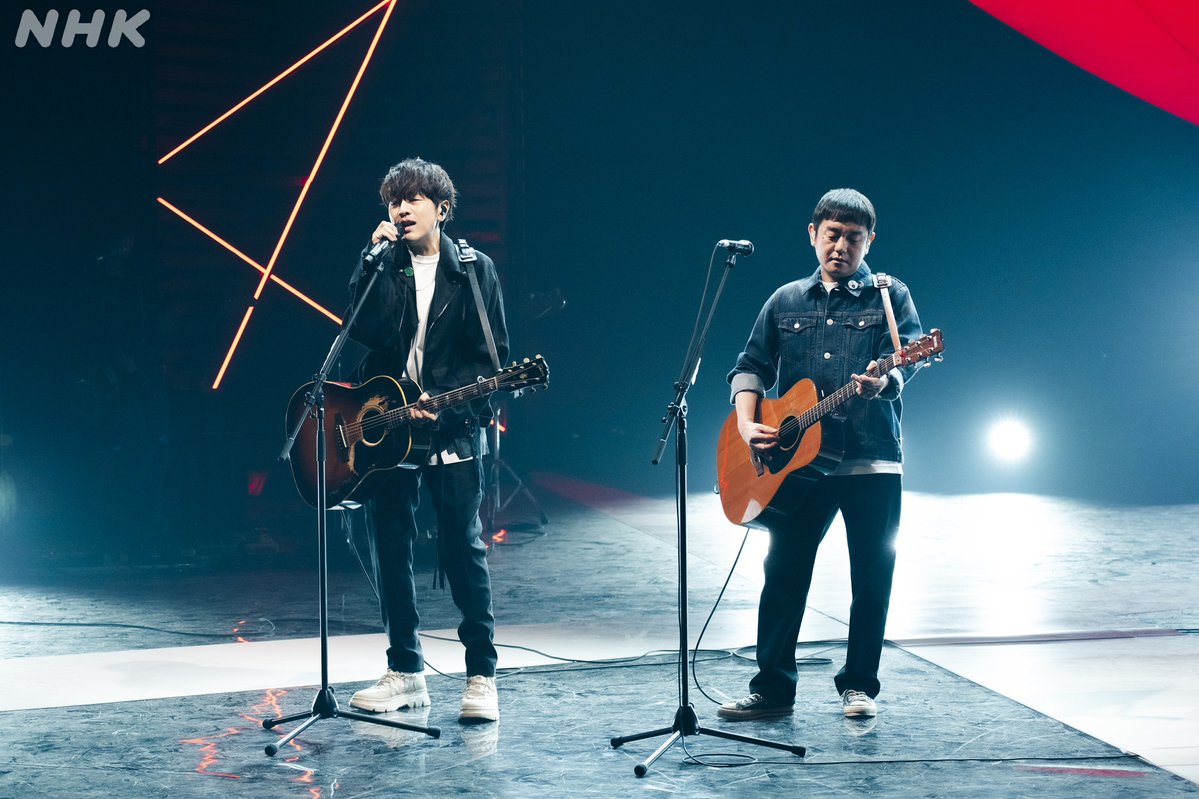 nhk_songs's tweet image. 【 #SONGS 見逃し配信中📱】

#ゆず🍊
進化し続ける"ふたりの歌"の
魅力に迫った45分✨

震災伝承ソング『幾重』をゆずと共に制作した
#原摩利彦 と初共演🤝

🗣️「原さんの音響の中でゆずを泳がせてほしい」
北川が原に伝えた言葉の真意とは💬

▼配信はこちら▼
web.nhk/tv/an/songs/pl…