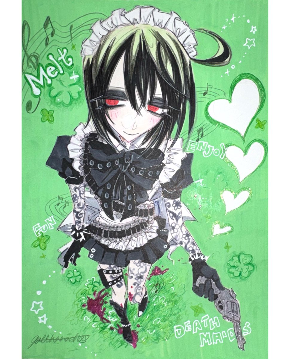 メルト原画  🎼🍀.*･ﾟ　.ﾟ･*.