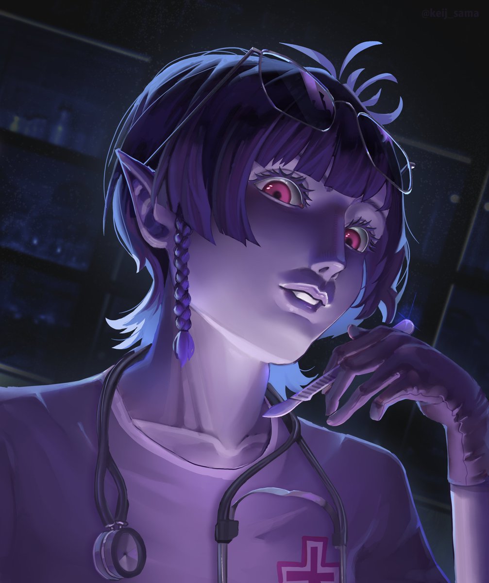keij_sama's tweet photo. Speedpaint original character gift https://t.co/gKnM99Ec2i