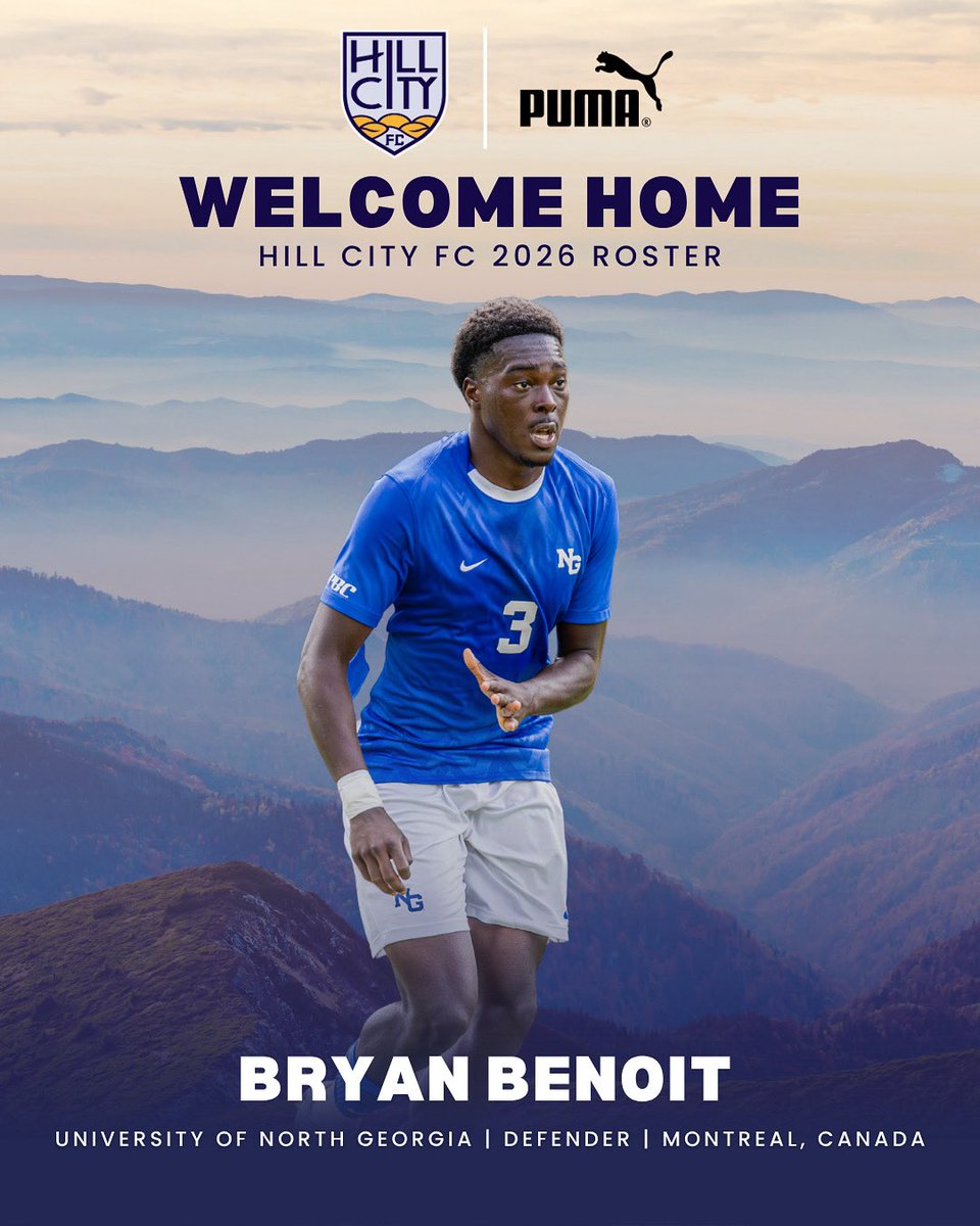 Welcome home 🇨🇦🏔️

A strong, composed presence at the back. The Canadian defender is ready to lock it down in the Hill City.

University of North Georgia | Defender | Montreal, Canada