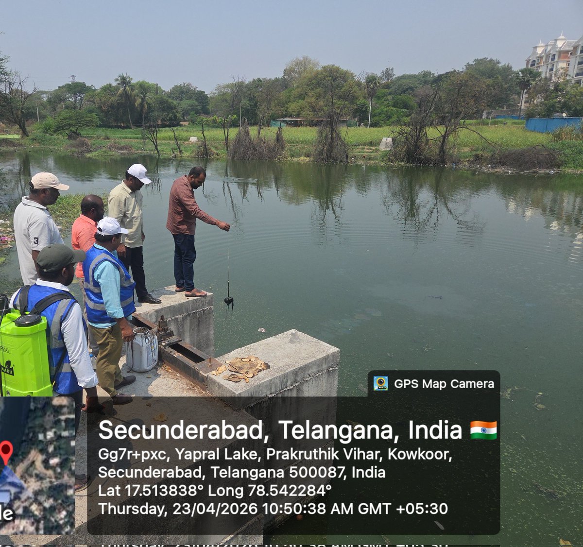 AE_ENTOMOLOGIST's tweet photo. #Entomology Activities
"OIL BALLS" Released by DEE-SWM along with Entomology Staff of Keesara Circle in 'Nagi Reddy Lake' for Mosquito Larvae Control 
Yapral division of Keesara Circle-01 
@MCMalkajgiri @zc_malkajgiri @Dc1Keesara17100 https://t.co/5x1Ye2hiWV