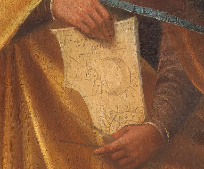 Kaan_H_Okten's tweet photo. Alegorik tabloların belki de şahı:
Giorgione: "Üç Filozof" (1509)
Solda hikmetin karanlık mağarası, ufukta doğan güneş, sağda insanın üç yaşam evresi ve sembolleri.
Tablonun bulunduğu Viyana'daki KHM müzesi onlara Didyma Apollon Tapınağında Pythagoras, Pherekydes ve Thales diyor. https://t.co/Bf0D66DqSA