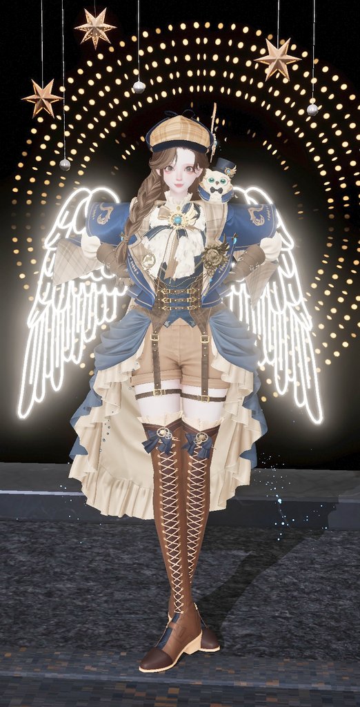 mimi_krpr's tweet photo. トレコ着るの遅くなったけど素敵〜っ🦉🎩
背景と合わせてみましたッ🪶

#キラパラ #lifemakeover #stylight #스타일라잇 #以閃亮之名 https://t.co/A9jydUjv9n
