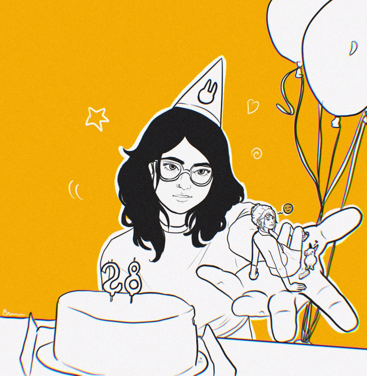 mrshfield's tweet photo. my name is birthday and it’s my bruna 🥳 https://t.co/oiQnpOHKBk