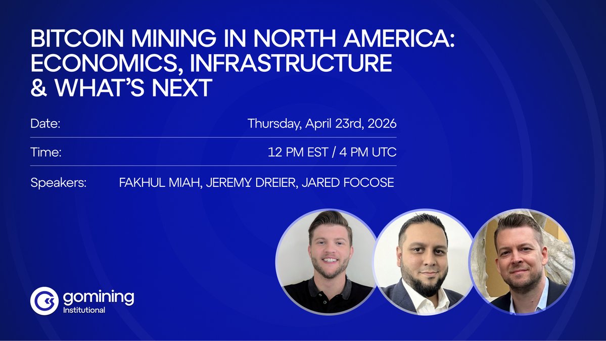 GoMining Institutional tweet media