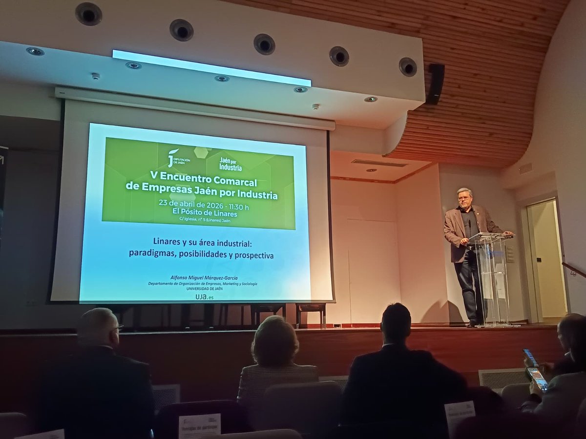 plasticluster's tweet photo. ➡️ Nuestra gerente Ariadna Barea ha participado esta mañana en el V Encuentro Comarcal de Empresas organizado por @JaenIndustria en Linares para generar conexión, conocimiento y nuevas oportunidades entre empresas y entidades de la provincia. 

#JaénporIndustria #Industria https://t.co/25PwSa2Ial
