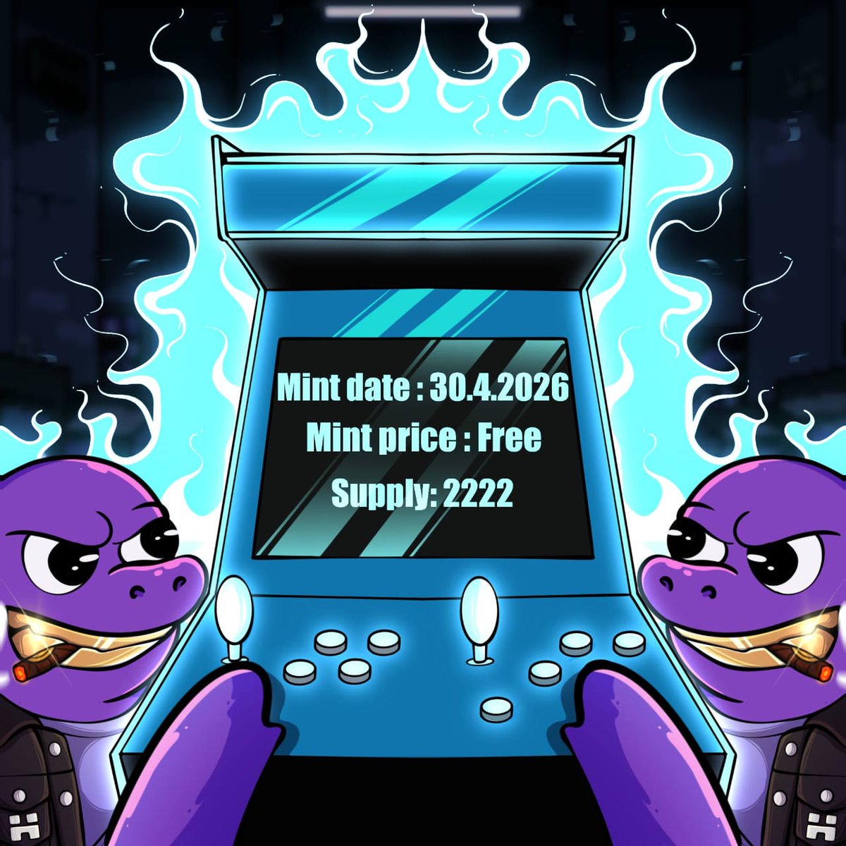 🚀 Mint Announcement

The wait is over.

🗓 Mint Date: 30/04/26
⏰ Time: [TBA]
🌐 Supply - 2222
💰 Price: Whitelist - FREE MINT
                  Public mint - not free

🌐 Mint on Opensea [Base]

This is your chance to secure your piece.

Set your reminders. Don’t miss it.