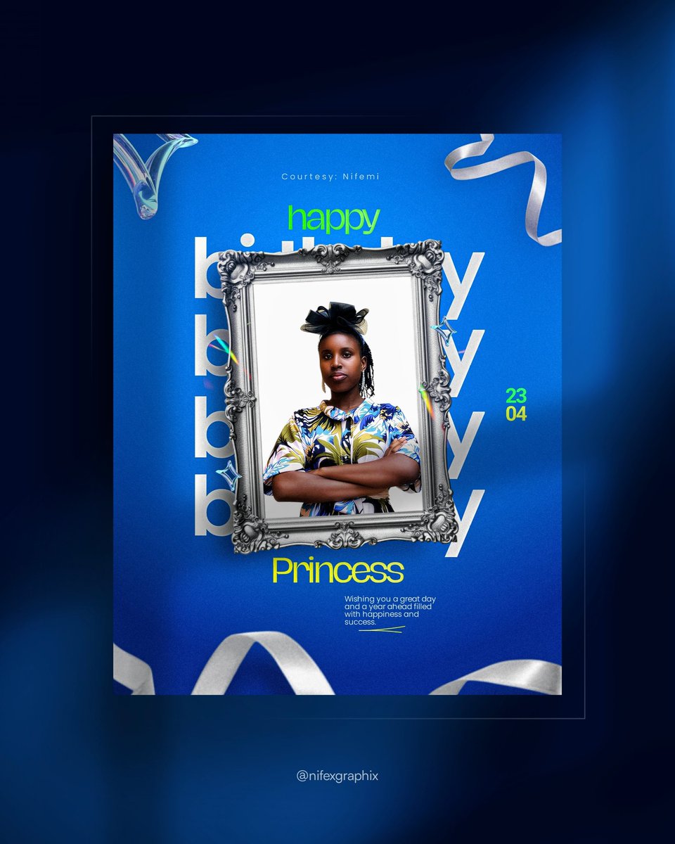 Hehe, I know y’all are probably tired of nail tech flyers and all, so I switched it up.

Made this birthday flyer for a friend of mine.

I don’t just do marketing flyers, I design posters, business cards, social media designs &amp; more.

Send me a DM to work with me 🤝🏾🙂