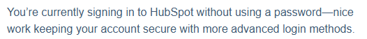 RStormIsComing's tweet photo. @HubSpot You know what's not a good strategy? Sending rude emails like this to people who absolutely use passwords. How else do you create an account? https://t.co/7kPoA8lGgr