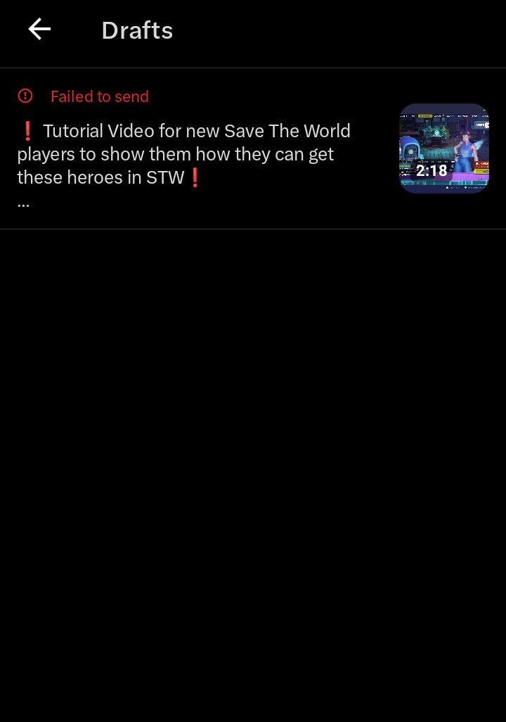 vST0RM_'s tweet photo. ❗ Tutorial Video for new Save The World players to show them how they can get these heroes in STW❗

For some reason my video keeps failing whenever I try to post it. I think it's a bug but I uploaded the video to YouTube. You guys can use this link to go and watch it.

https://t.co/Vm6N5Gnvh2

I'll be posting tips everyday which will help "New Players" improve in Fortnite Save The World and make it easier for them too. Idc what anyone things about it.