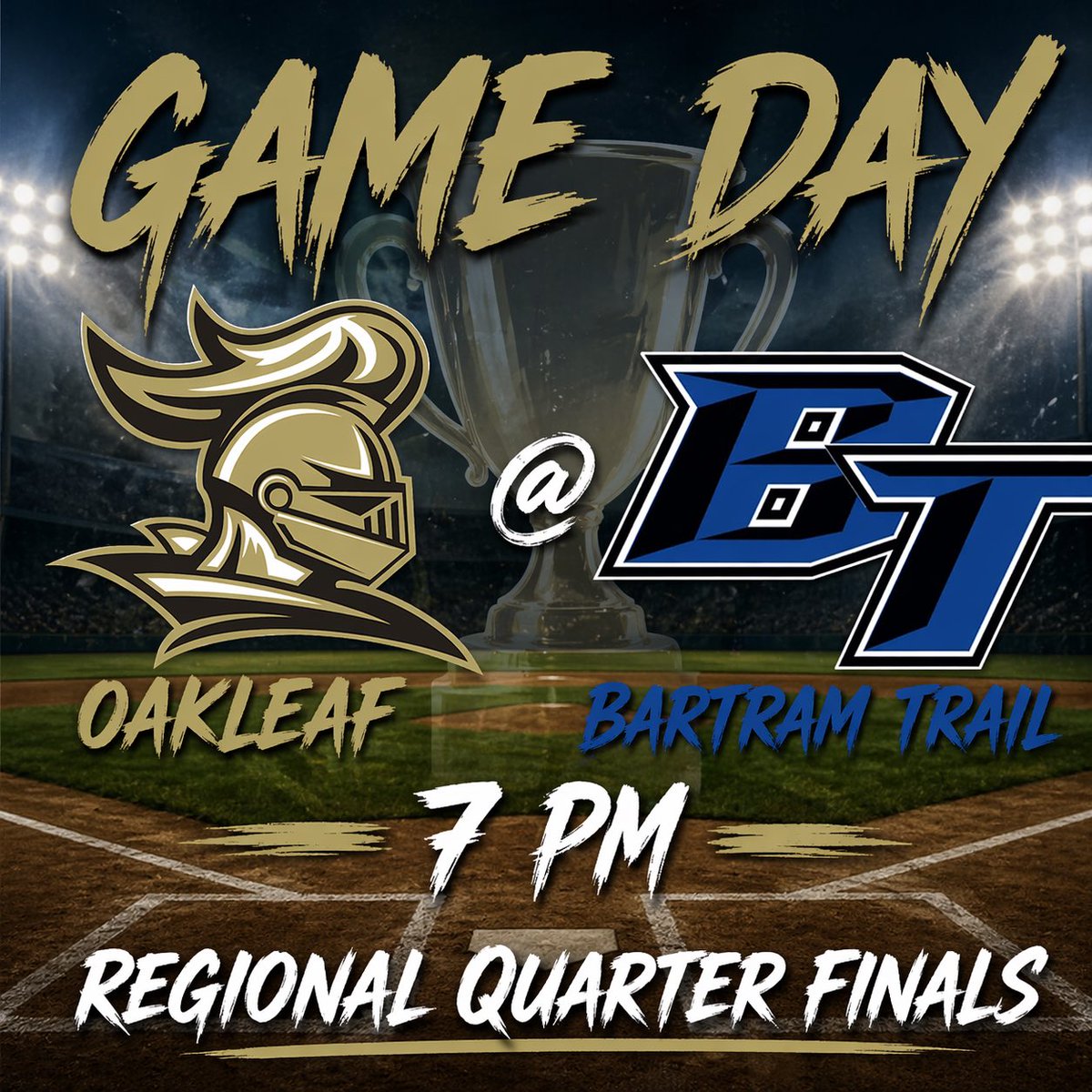OakleafSoftball's tweet photo. Good luck to Oakleaf Baseball in their Regional game today!!!! Let’s get it!!! #Winit #BTH https://t.co/mqiKzBMTOc