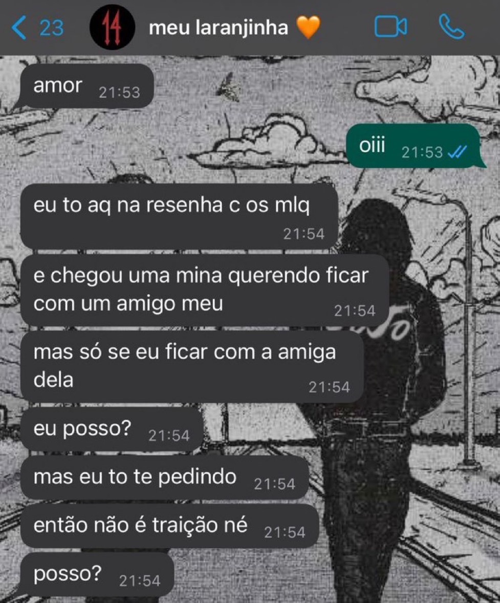 Se você rir, vai pro inferno tweet media