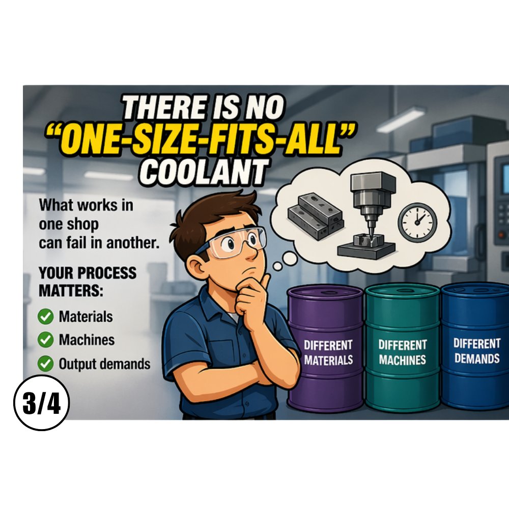 EMPrecise's tweet image. Your Coolant Is Talking - Are You Listening?

Shop Floors Don't Lie.

facebook.com/share/p/1DwHLx…

#Machining #Manufacturing #CNC #Metalworking #ToolLife #ShopFloor #IndustrialEfficiency #CoolantManagement #CanadianManufacturing #LeanManufacturing #ProcessOptimization #Cimcool #EMPT