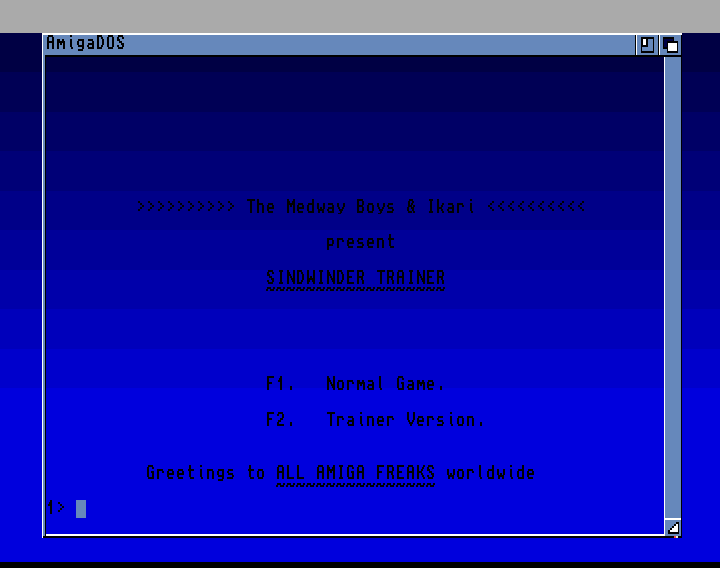 CracktroBot's tweet image. Beamrider (1984) - #Commodore64
Best of the Best - Championship Karate (1992) - Crack: Interpol - #Amiga
SideWinder (1988) - Crack: Medway Boys (MWB) &amp;amp; Ikari - Trainer (+1): MWB - Ikari - #Amiga
Zalagan (1989) - Crack: Transcom - #Commodore64