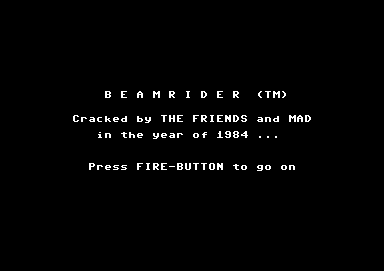 CracktroBot's tweet image. Beamrider (1984) - #Commodore64
Best of the Best - Championship Karate (1992) - Crack: Interpol - #Amiga
SideWinder (1988) - Crack: Medway Boys (MWB) &amp;amp; Ikari - Trainer (+1): MWB - Ikari - #Amiga
Zalagan (1989) - Crack: Transcom - #Commodore64