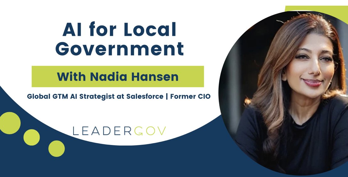 LeaderGov's tweet photo. AI is new for most local governments—but the opportunity is real.
Join us June 12 to see how agencies are actually using it today.
Fast. Practical. Worth your time.
Save your spot: https://t.co/zACiLwM0qq https://t.co/e7K9W5duPD
