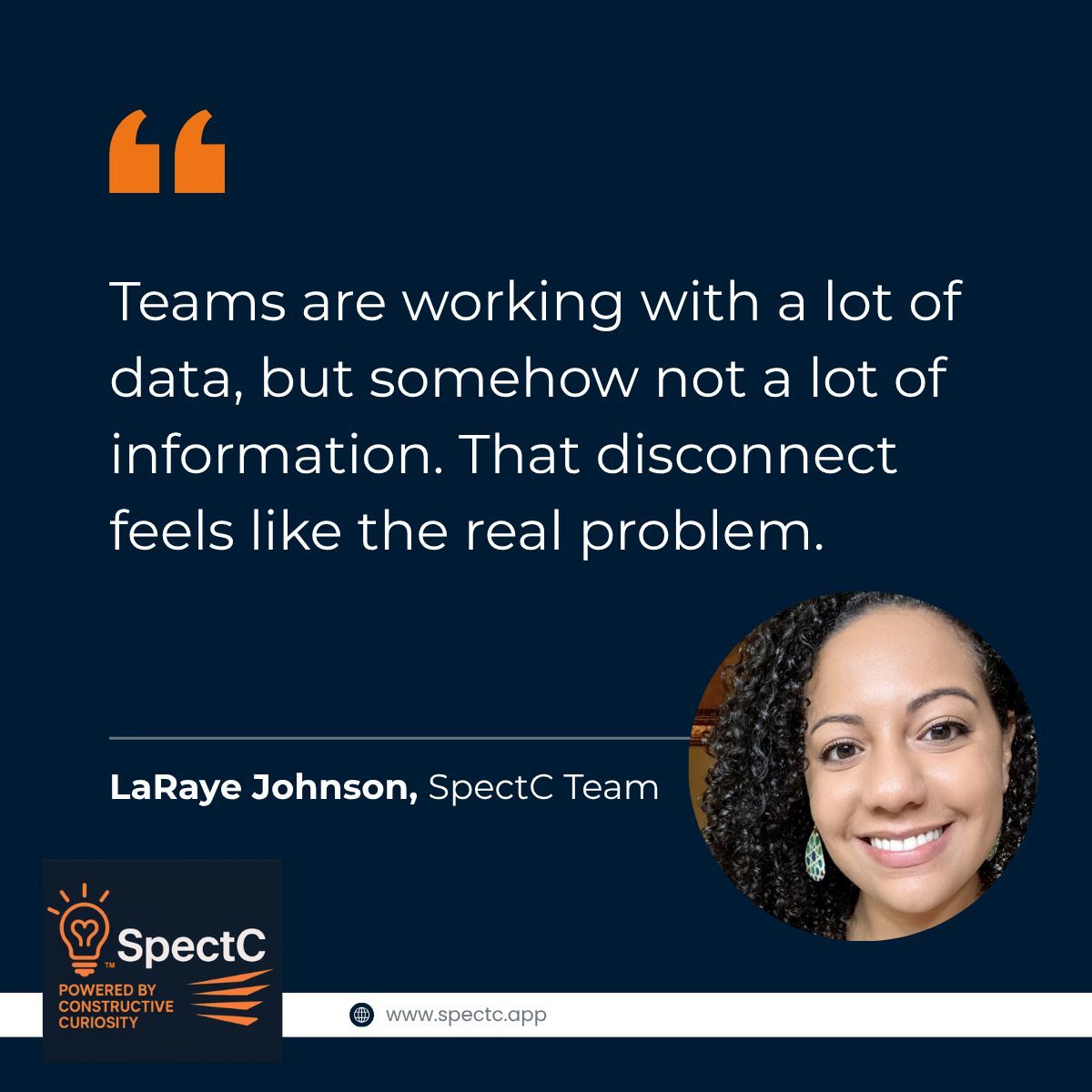 SpragileCC's tweet image. Data without clarity is just noise. SpectC was built to close that gap. 👉 Join the Founders Club → spectc.app
#ThoughtsForThursday #SpectC #ExecutionHealth #SaaS #FoundersClub #BuildingInPublic