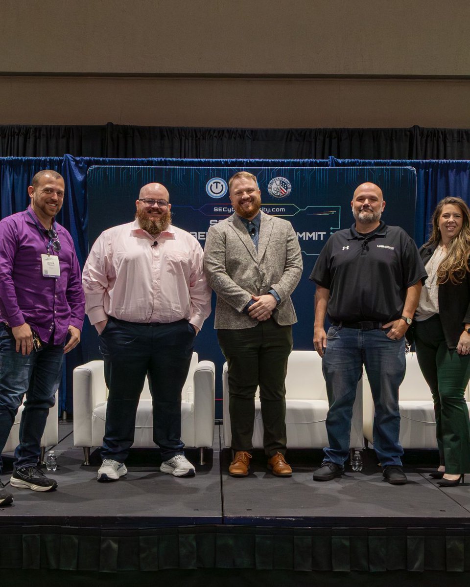UABIT's tweet photo. #TBT UAB IT EISO attended and participated  in panels at the Southeast Cyber Security summit last week! Jerry Smith and Robby Ballard both spoke to crowds about SOC defense tactics and forensic investigations. https://t.co/JHPiGKM6mc