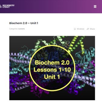 Biochemistry Literacy for Kids--two video courses for grades 5-12--use molecular model building and real-life connections.
buff.ly/eqJYlfo 
.
.
.
.
.
#biochemistryforkids #biochemforkids #homeschoolbiochemistry #biochemistrymodelbuilding #videobiochemcourse