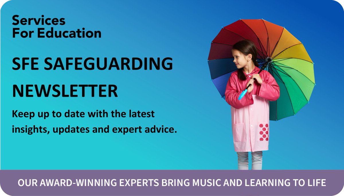 SFE_Tweets's tweet image. SFE's Safeguarding Newsletter💡

Our free newsletter delivers expert insights directly to your inbox, tailored specifically for the UK education sector 👉 buff.ly/hQSve9D 

#Safeguarding #ProfessionalDevelopment #DSL
