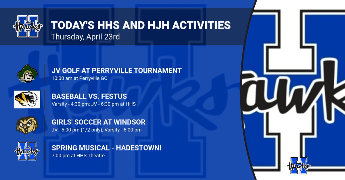 HHS Athletics tweet media
