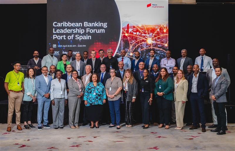 tech_mahindra's tweet image. Driving conversations that shape the #FutureOfBanking.

On April 16, @tech_mahindra, in collaboration with @IBM and Temenos, hosted an exclusive leadership forum in Trinidad, bringing together 40+ senior #banking leaders from across the Caribbean to explore modernization,
