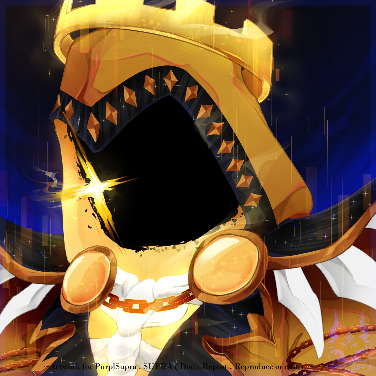 _Purp1's tweet image. Commission for @ArchAnenome 

I wasn't expecting to receive a commission to design my champion 1x  XD.

Thank you so much for the opportunity!!!

#comission #art #roblox #1x1x1x1