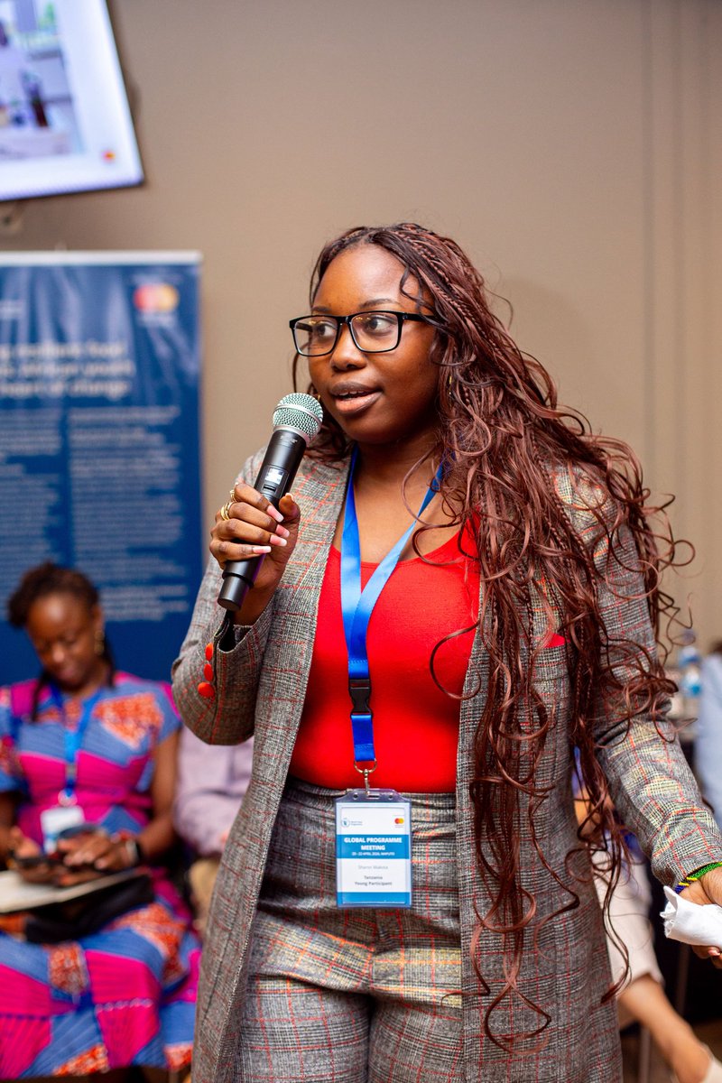 WFP_Tanzania's tweet photo. Mozambique🇲🇿
Sharon, an agripreneur from Dodoma, is in Maputo this week alongside fellow youth supported by @MastercardFdn for its Global Programme Meeting.

Through the Vijana Kilimo Biashara project, she has scaled her agribusiness, creating jobs for other youth along the way! https://t.co/TYNxnPN8F0