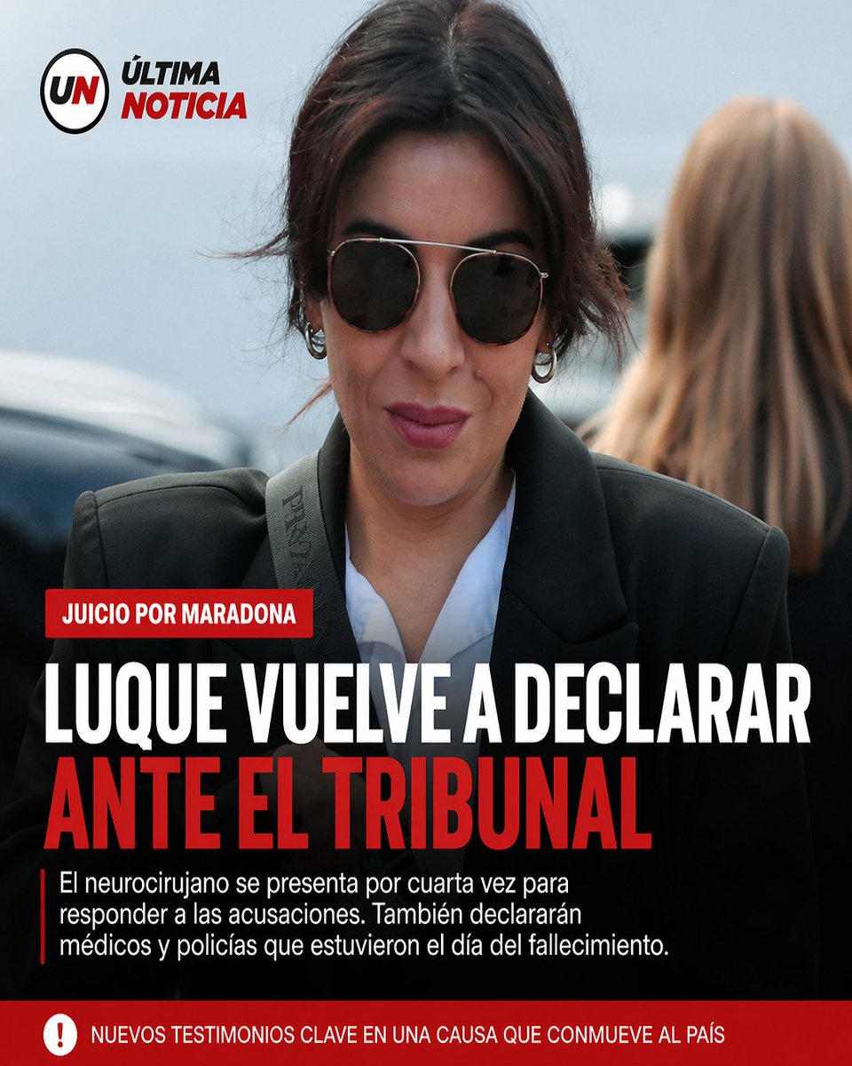 Avanza el juicio por la muerte de Diego Maradona: Leopoldo Luque volvió a declarar en una jornada marcada por tensión y nuevos testimonios clave. La Justicia analiza posibles responsabilidades médicas en el caso. ultimanoticiaba.com