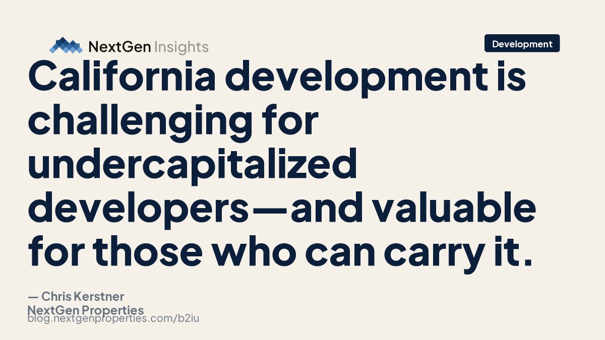nextgenprops's tweet photo. California multifamily projects: 8-12 approval steps before breaking ground ποΈ
Most investors budget 6 months. Reality? Often 18-24 months from land to permit.
Full timeline breakdown from our development experience:
https://t.co/Ax2QJrJSER
#NextGenProperties #CaliforniaRealEstate #PropertyDevelopment