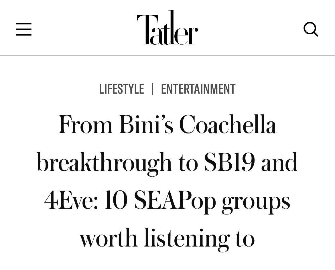 SEAPop Groups worth listening to and HORI7ON is one of them 🥹🥹 they definitely worth listening to 

Tatler: “They can move fluidly between both worlds and bring their own audience with them.”

⛓️‍💥 tatlerasia.com/lifestyle/ente…

#HORI7ON #호라이즌
<a href="/HORI7ONofficial/">HORI7ONofficial</a>