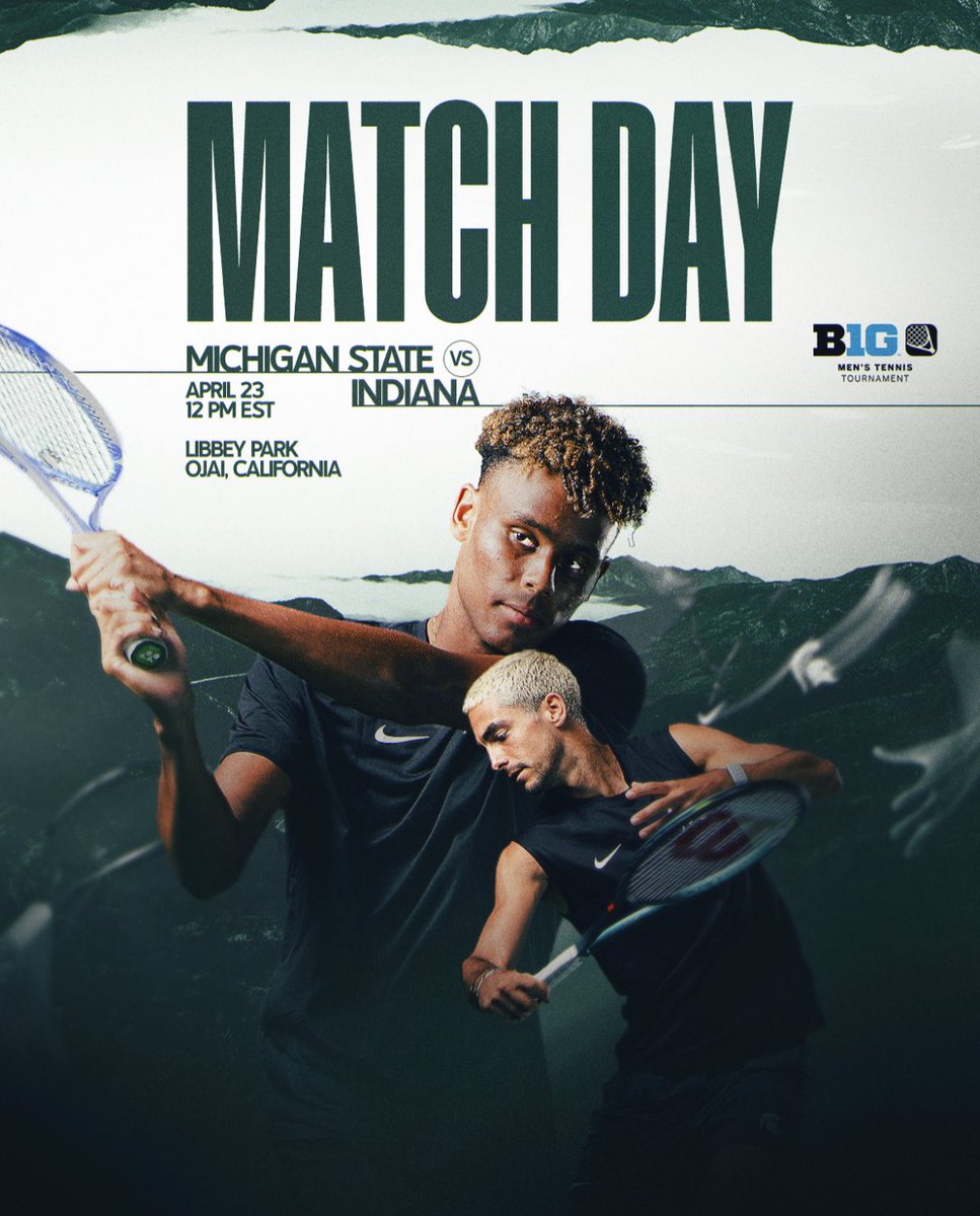 MSU_MTennis's tweet image. B1G Tournament time⏰

Follow the Spartan action⬇️
📺 sprtns.co/4tWeEK6
📊 sprtns.co/26MTENBTTScores

#GoGreen