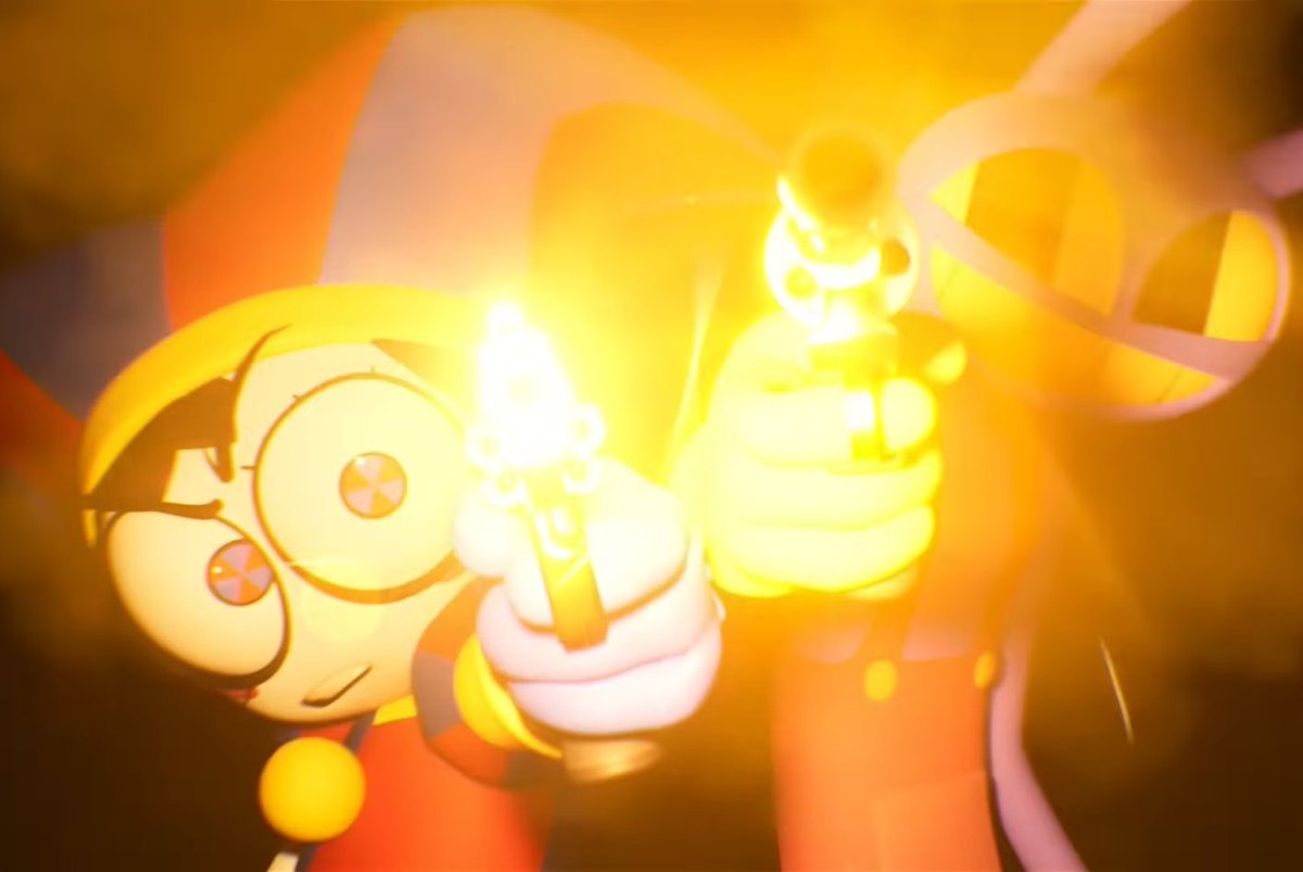 Gente se imaginan que jax mató a ribbit de alguna manera y por eso entró en un estado de psicópata?

lo digo más que nada por la escena donde pomni le dice q "es su culpa" y el se altera 
Img nada q ver*