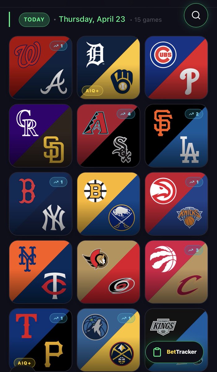 Today’s Full Slate