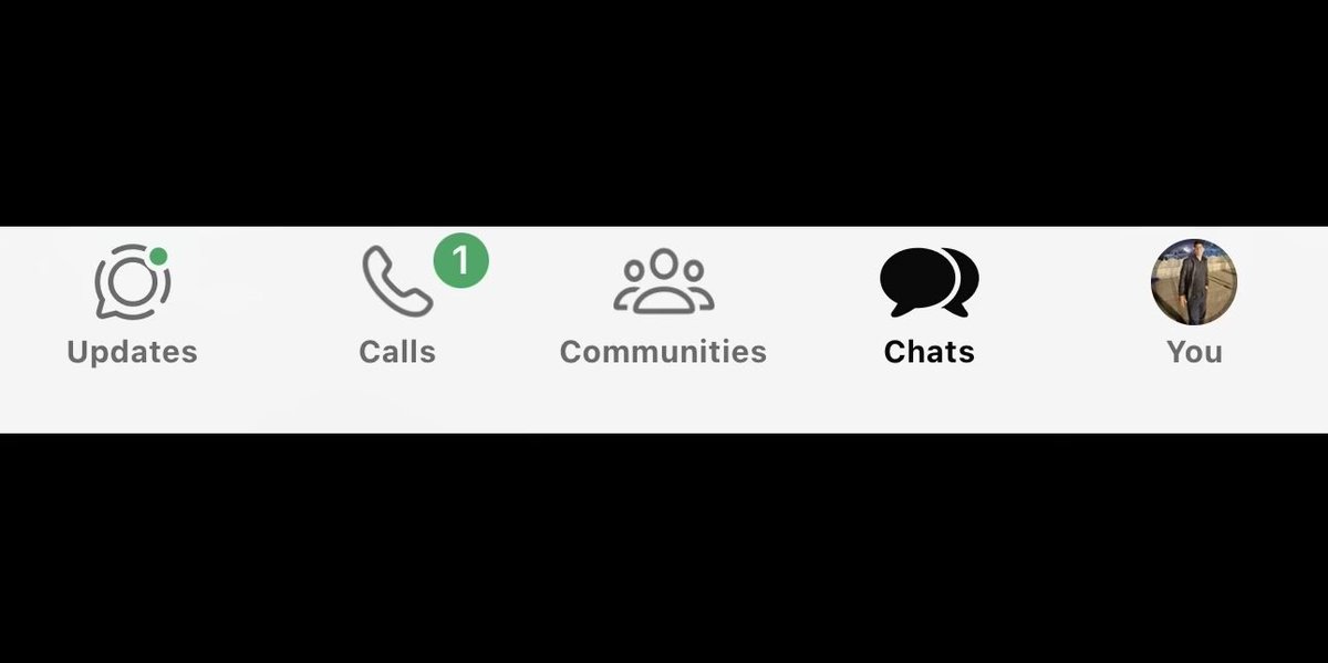 oneuios's tweet image. My WhatsApp’s liquid glass effect has disappeared again.