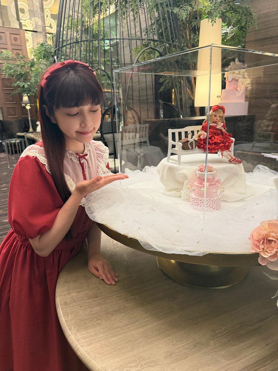 ザストリングス表参道×リカちゃんアフタヌーンティー可愛すぎました❤️