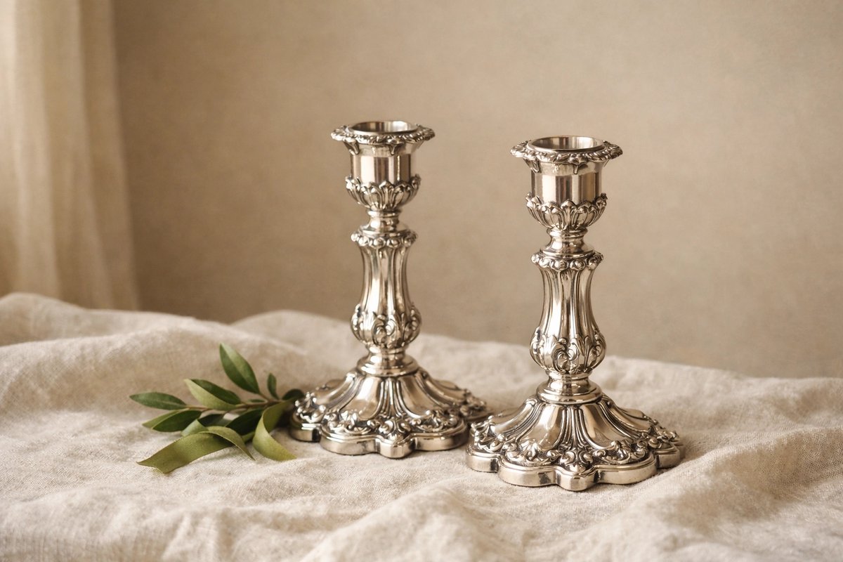 frijja_trends's tweet image. Looking for a unique treasure? ✨ Our 'Lucky Find' features these stunning vintage sterling silver candle holders! 🕯️ Join our monthly auction to find your own home decor gem. Plus, enjoy 30% off your first find! See you there? ❤️ #Frijja #VintageStyle #HomeDecor