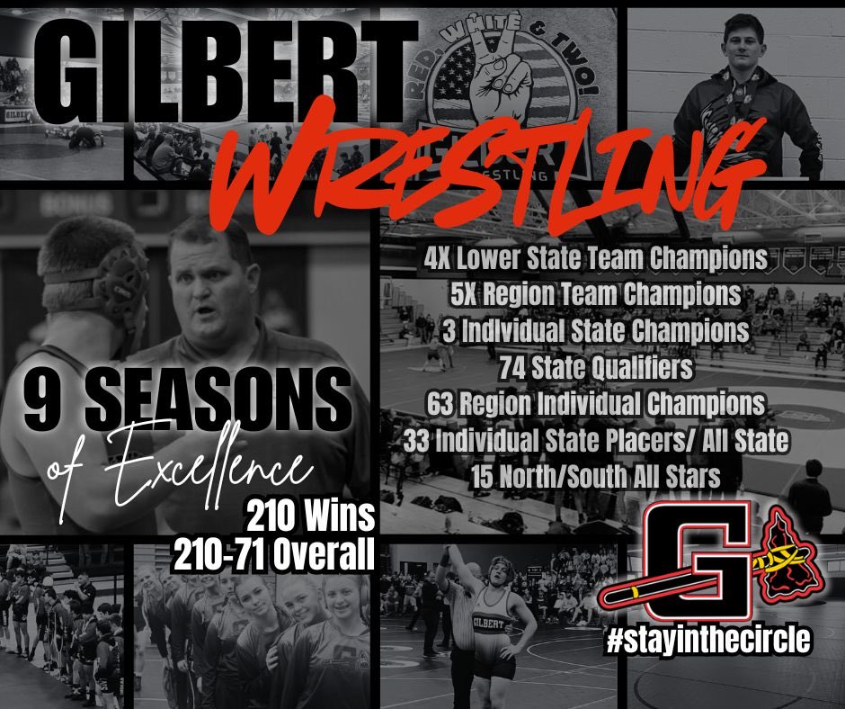 Gilbert Wrestling, SC tweet media