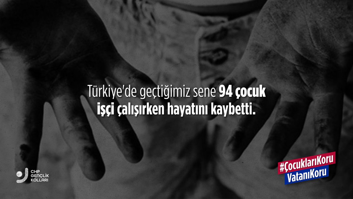 Bu düzene dur demek zorundayız!

Vatanı korumak çocukları korumakla başlar.

#ÇocuklarıKoruVatanıKoru