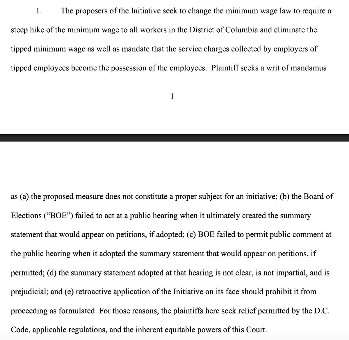 maustermuhle's tweet photo. NEWS: The restaurant industry has filed suit in D.C. Superior Court to stop a proposed ballot initiative that, if passed, would increase the minimum wage in the city to to $25 an hour by 2029 and phase out the tipped wage by 2031. Procedural and constitutional concerns cited. https://t.co/94zM7lgsHG