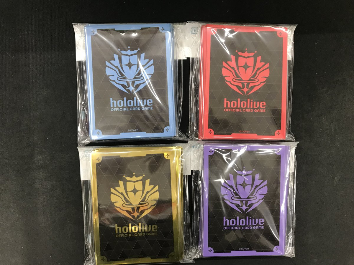 ⚡️ #ホロカ ⚡️ 明日発売の各種スタートデッキ、スリーブ入荷いたし