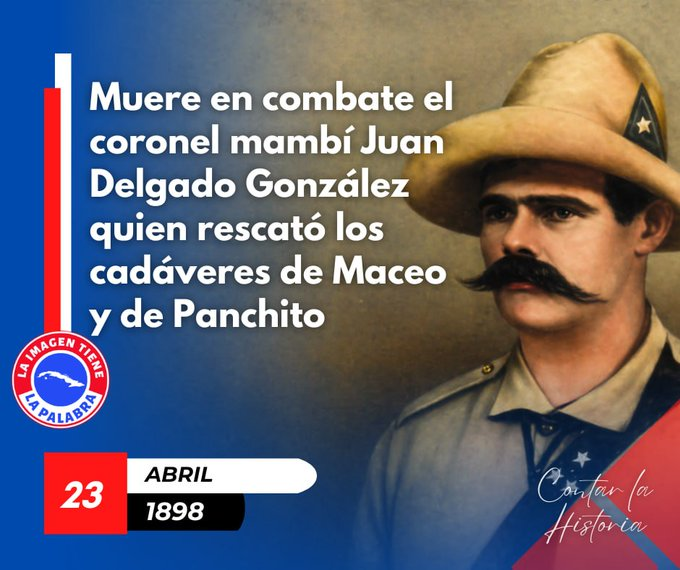 Su legado es el de un gigante, con 18 hombres, recuperó los cuerpos de Antonio Maceo y Panchito Gómez. Se unió a la guerra en 1896, en solo dos años, demostró un valor que lo puso a las puertas del generalato. Su hazaña perdura. ¡Honor y gloria para el Coronel Juan Delgado!