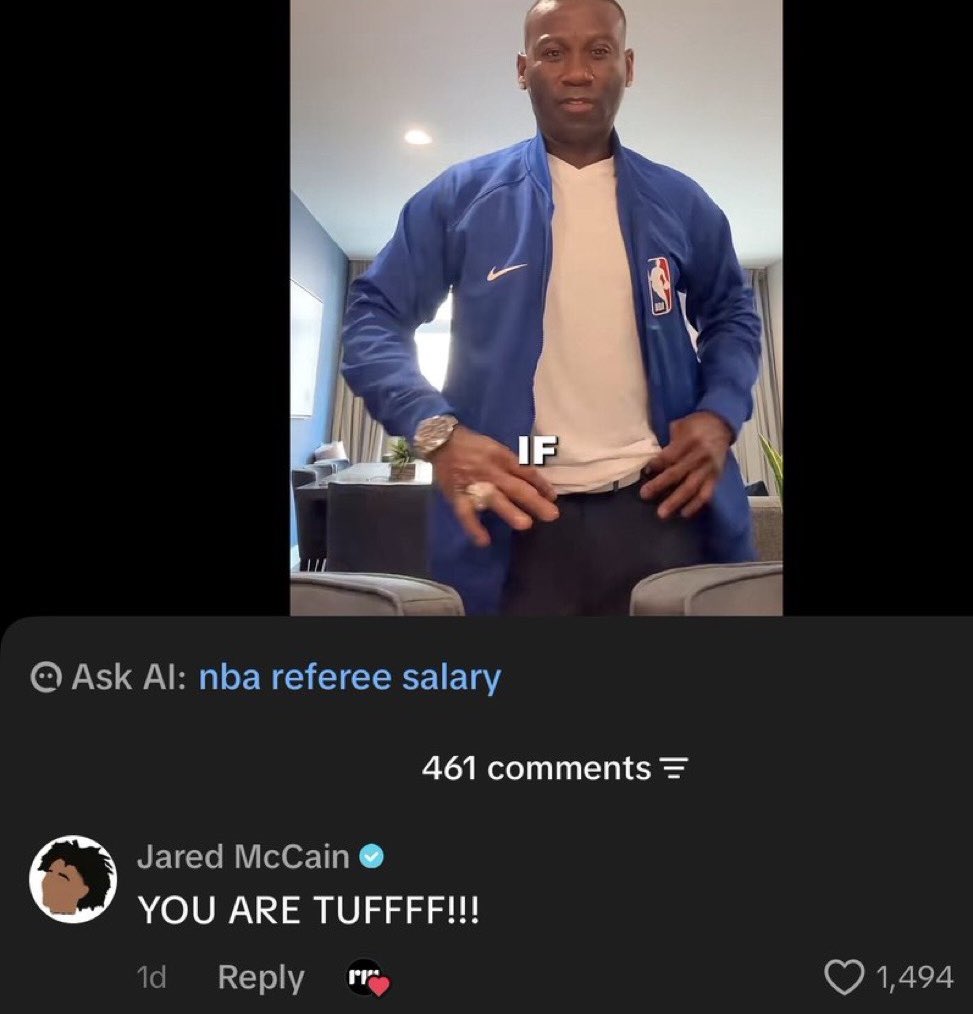 Head of NBA officials is an OKC fan.
OKC players are tight with the refs.
Refs out there rocking SGA shoes.

We need an investigation, man. 🤔