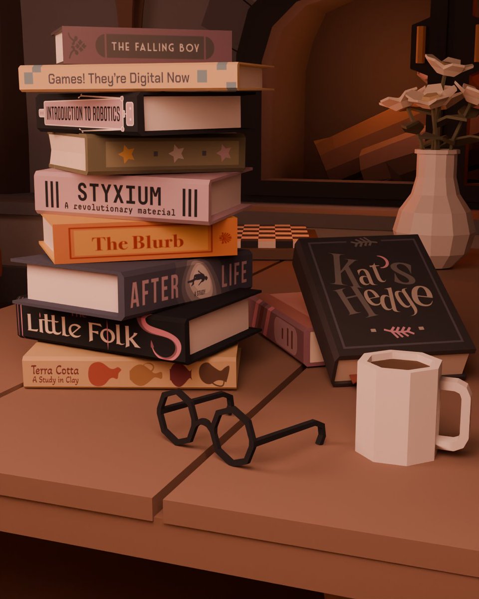 PaleozoicGames's tweet image. 📚 Happy Book Day! We're celebrating with a glimpse at the mysterious tomes, grimoires, and cursed volumes hidden throughout the world of Dark Ride✨
Which one would you dare to open? 
Know more about #DarkRide in bio~
 #WorldBookDay #GameArt #VR #IndieGame